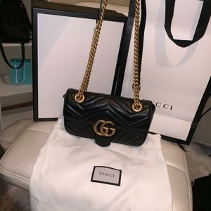 Gucci Marmont matelassé mini bag